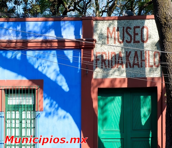 Museo Frida Kahlo en la Delegación de Coyoacán