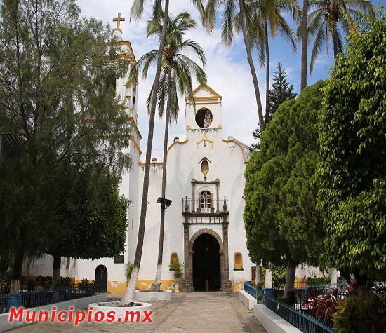 Iglesia de Coatlán del Río en el estado de Morelos