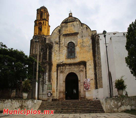 Iglesia de Ocuituco en el estado de Morelos