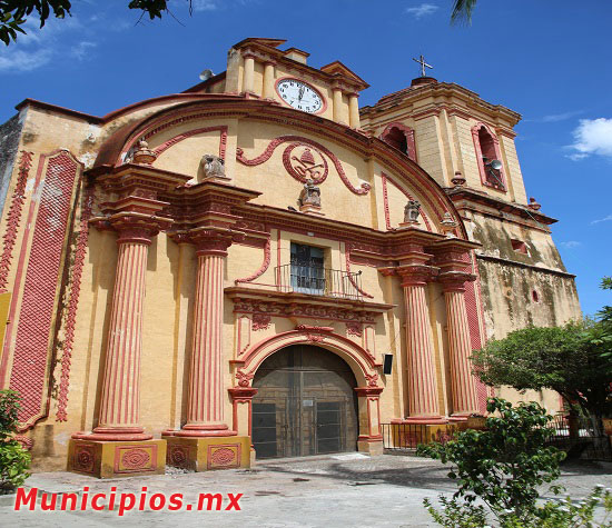 Iglesia de Tetecala en el estado de Morelos