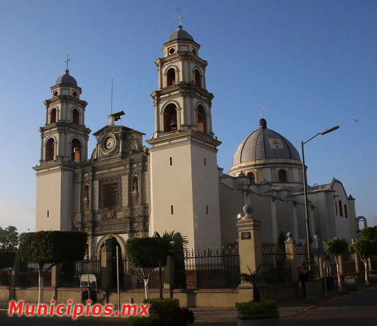 Catedral de Tehuacán en el estado de Puebla